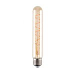 Bec LED Filament Amber E27/4W/480LM/2500K T30x185, SPN