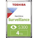 HDD Video Surveillance Toshiba S300 (3.5'' 4TB  5400RPM  128MB  SATA 6Gb/s)  bulk
