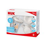 Cana 3in1 Nuk cu capace Trainer, Action si Magic, 230 ml, Gri, NUK