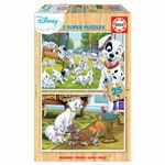 Puzzle Disney Dalmatians si Aristocats, 2 x 25 piese