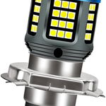 Bec Led H4 MOTO cu doua faze 3030 cu 61 LED SMD temperatura 6000k putere 160W, GAVE