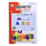 Set 26 litere mari, cu tablita magnetica si marker