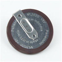 baterie panasonic Li VL2020 3V 20mAh 2pin pt.PCB and Oslash 20x2 7mm