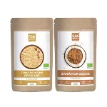 Pachet PRĂJITURIT - Făină de alune 200g și Zahăr de cocos 250g | Rawboost