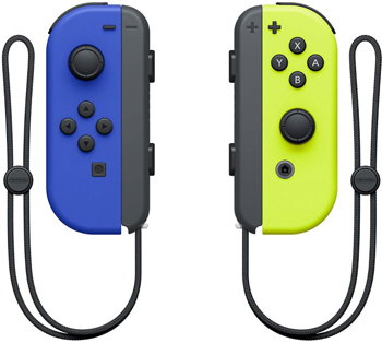 Controller Nintendo Switch Joy-Con Pereche Neon Blue si Neon Yellow, Nintendo