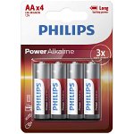 PH POWER ALKALINE AA 4-BLISTER, Philips