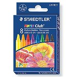 Creioane colorate cerate 8 culori / set Staedtler ST220NC8