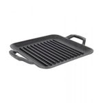 Tava grill patrata cu doua manere Chef Collection Lodge 28 cm L-C11SGP