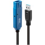 Lindy Cablu prelungitor USB 3.0 Activ Lindy LY-43229, 15m, Lindy