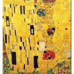 Semn de carte, Klimt-The kiss, Fridolin, 2-3 ani +, Fridolin