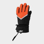 Mănuși de schi Thinsulate© pentru băieți - roșii, 4F Sportswear