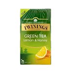 Twinings Green Lemon Honey ceai verde cu lamaie si miere 25 pliculete, Twinings