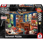 Schmidt Spiele Steve Read: Secret Puzzle - Fathers workshop (1000 pieces), Schmidt Spiele