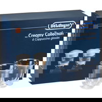 Set 6 pahare cappuccino De'Longhi Creamy Collection