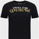 Versace Jeans Couture Logo Chain T-Shirt BLACK/GOLD, Versace Jeans Couture