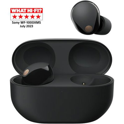 Casti Wireless In-Ear Sony WF-1000XM5B | Bluetooth, Noise Cancelling, Black, Sony