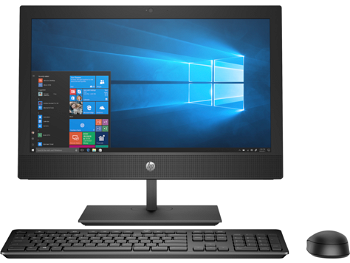 All In One PC HP ProOne 400 G5 (Procesor Intel® Core™ i3-9100T (6M Cache, 3.70 GHz), Coffee Lake, 20" HD+, 8GB, 1TB HDD @7200RPM, Intel® UHD Graphics 630, Win10 Pro, Negru)
