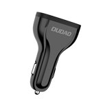 Incarcator Auto Dudao, R7S 3 x USB, Quick Charge 3.0 QC3.0, Negru