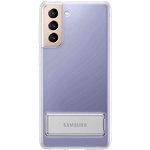 Husa Originala Samsung Galaxy S21 Clear Standing Cover Transparent