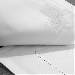 Servete de masa FONJA, bumbac, alb, 37x52 cm, FINK