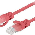 Lanberg PATCHCORD CAT.6 UTP 1.5M RED FLUKE PASSED LANBERG 10-PACHET, Lanberg