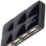 Hub USB 7x USB-A 2.0 480Mbps Negru, Belkin