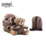 Ghiozdan Baby Animals, Brown Bear, 23x8x28cm, S-Cool, S-cool