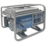Generator Curent Electric HYUNDAI HY3001, Monofazic, 2,8 kW, 230V (Argintiu), Hyundai