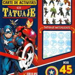 Marvel. Avengers. Carte de activitati cu tatuaje