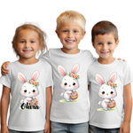 Tricou personalizat pentru copii iepuras paste  TCP318