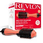 Perie electrica fixa REVLON One Step Hair Dryer & Volumiser, RVDR5222AE, pentru par mediu si lung (Portocaliu), Revlon