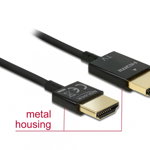 Cablu High Speed HDMI cu Ethernet T-T 3D 4K 3m Activ Slim Premium