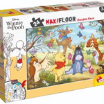 Lisciani Puzzle cu podea cu două fețe Maxi 24 Winnie the Pooh, Lisciani