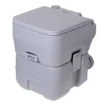 Toaleta portabila cu rezervor de apa, 20 l, gri, Camry CR1035
