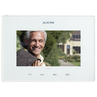 Monitor videinterfon, Electra EXTRA, 7 inch, color, taste touch, alb, VTE.7S903.ELW04, Electra