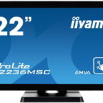 Monitor Iiyama ProLite T2236MSC-B2 22 inch 8ms Black