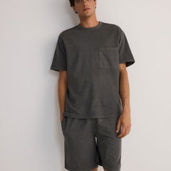 Reserved - MEN`S PYJAMA - gri-închis, Reserved Reserved - MEN`S PYJAMA - gri-închis, Reserved