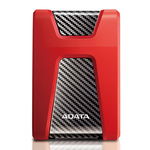 HDD extern ADATA, 2TB, HD650, 2.5", USB3.1, Rezistent la zgarieturi, Rosu, ADATA