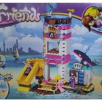 Set de Constructie tip lego Friends/ Turnul Maritim, 428 piese, QS08, 