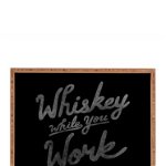Bijuterii Femei Deny Designs Nick Quintero Whiskey While You Work Rectangular Tray MULTI