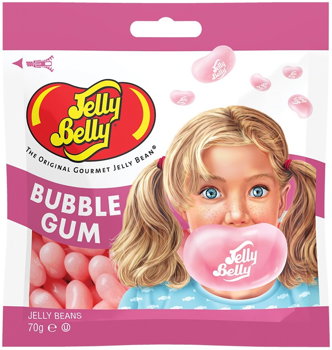 Jelly Belly Bubble Gum Jelly Beans - bomboane cu gust de gumă de mestecat 70g, Jelly Belly
