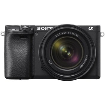 Aparat foto Alpha 6400 Body Black + Obiectiv E 18-135 mm f/3.5-5.6 OSS, Sony