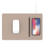 Incarcator Mouse pad with high-speed wireless charging HANDS 3 PRO dust gray, POUT