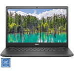 Laptop ultraportabil Dell Latitude 3410 cu procesor Intel® Celeron™ 5205U 1.90 GHz, 14", Full HD, 4GB, 128GB SSD, Intel UHD Graphics, Ubuntu, Grey