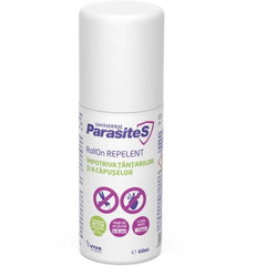 Roll-on Repelent Impotriva Tantarilor si Capuselor Santaderm, 60 ml, Santaderm