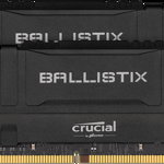 Memorie Desktop Micron Crucial Ballistix 16GB(2 x 8GB) DDR4 3200MHz Black