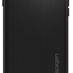 Protectie Spate Spigen Neo Hybrid Herringbone 055CS22227 pentru iPhone 8 Plus / 7 Plus (Negru/Gri)