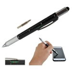 Pix 6 in1 Multifunctional Rigla, 2 Surubelnite, Touchscreen Pen, Nivela cu Bula, MyStyle