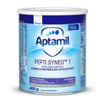 Formula de lapte de inceput Pepti Syneo 1, 0- 6 luni, 400 g, Aptamil