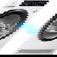 Uscator de rufe Electrolux EW9HS289S, Pompa de caldura, 9 kg, Clasa A+++, Display touch LCD, Motor Inverter, Tehnologie DelicateCare cu senzori 3DSense, Sistem filtrare EcoFlow, Alb